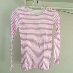 RARE JCREW STRIPED PAINTER TEE XXS